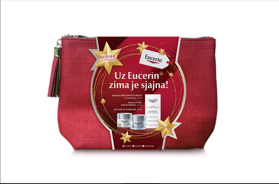 Uz Eucerin i poklon nesesere zima je sjajna