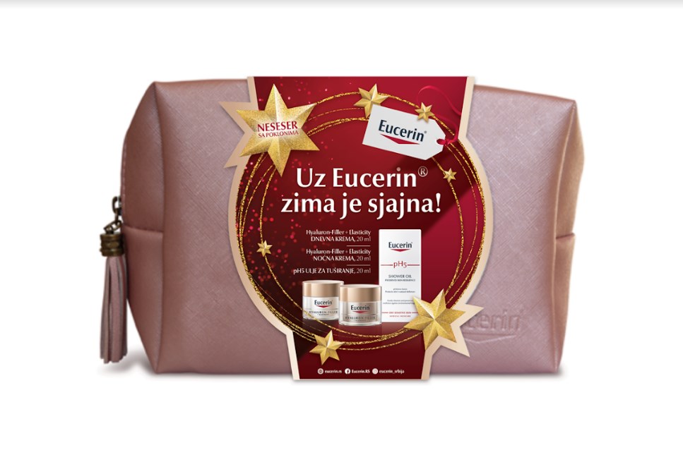 Uz Eucerin i poklon nesesere zima je sjajna