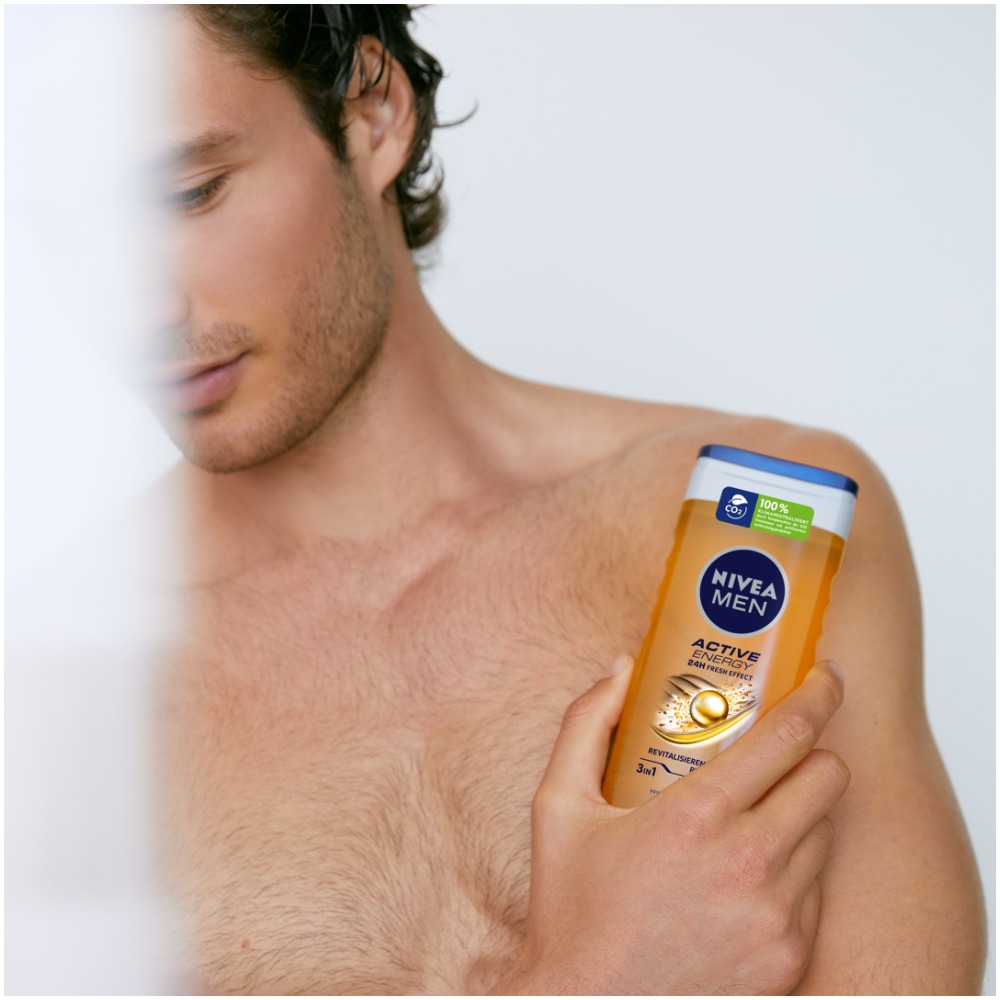  NOVO: NIVEA MEN ACTIVE ENERGY GEL ZA TUŠIRANJE i DEZODORANS za dinamičan početak dana 