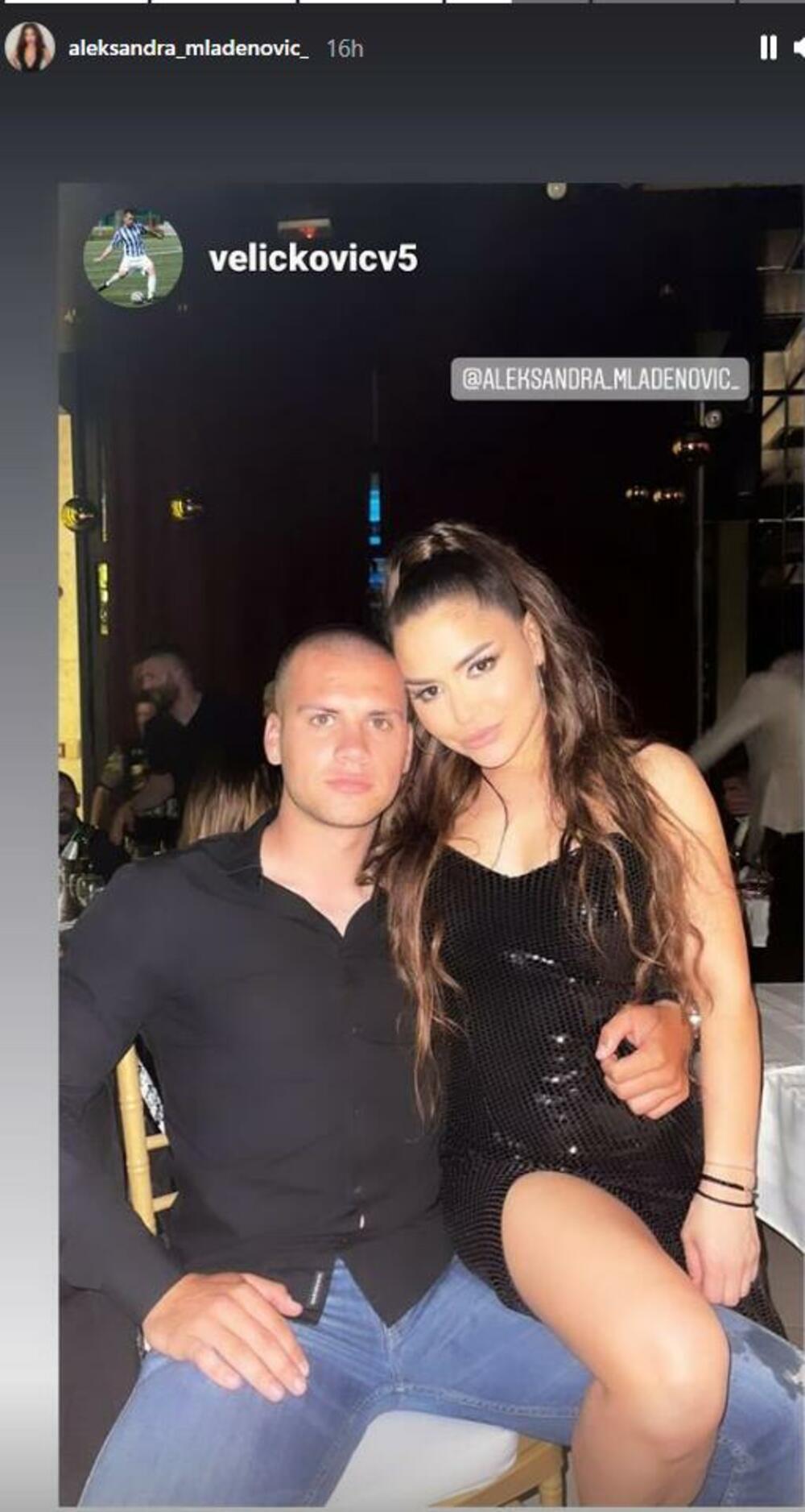 ALEKSANDRA MLADENOVIĆ KRIJE LJUBAV SA FUDBALEROM! Poslednjim objavama na INSTAGRAMU probudila SUMNJU