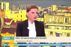 Direktorka RFZO Sanja Radojević Škodrić: Da su lekovi toliko efikasni ne bi nam trebala vakcina