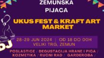 festival gastronomije "Ukus fest" i Craft Art noćni Market u Zemunu